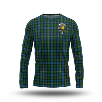 Campbell of Argyll #02 Tartan Long Sleeve T-Shirt with Family Crest
