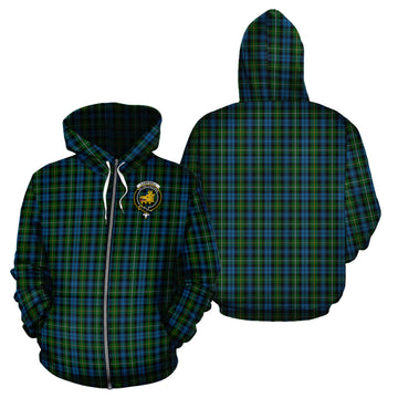 Campbell of Argyll #02 Tartan Hoodie with Family Crest