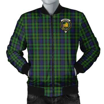 Campbell of Breadalbane Tartan Bomber Jacket with Family Crest