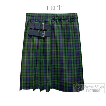 Campbell of Breadalbane Tartan Men's Pleated Skirt - Fashion Casual Retro Scottish Kilt Style