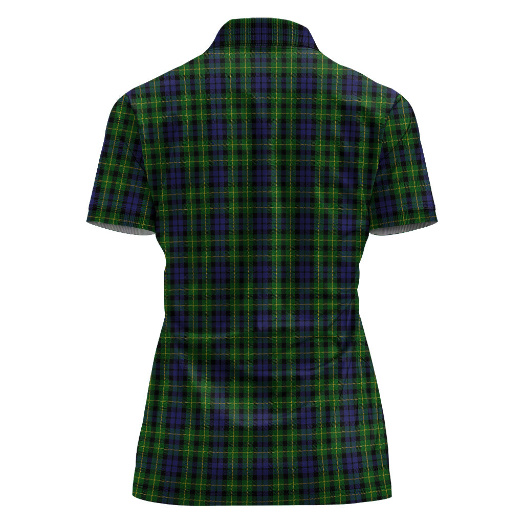 campbell-of-breadalbane-tartan-polo-shirt-with-family-crest-for-women
