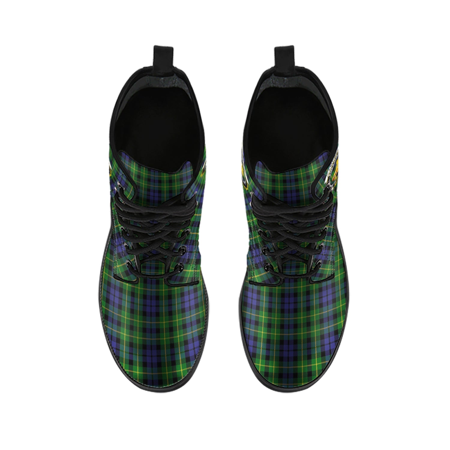 campbell-of-breadalbane-tartan-leather-boots-with-family-crest