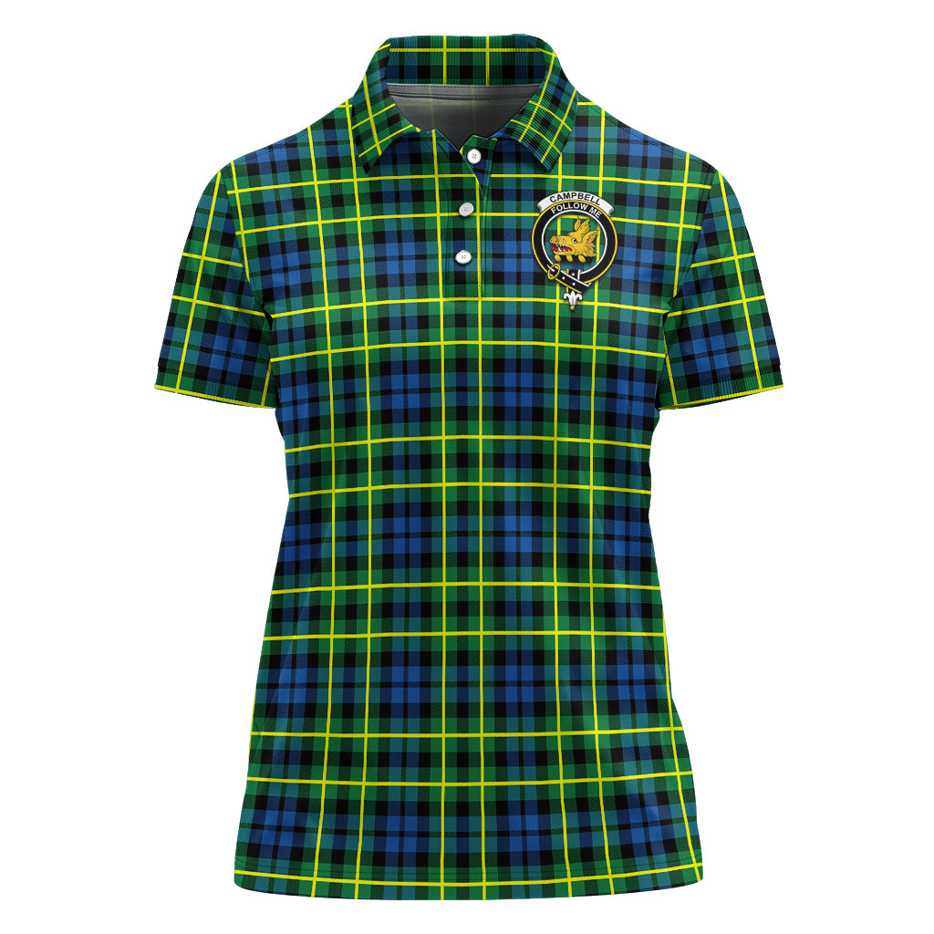 campbell-of-breadalbane-ancient-tartan-polo-shirt-with-family-crest-for-women