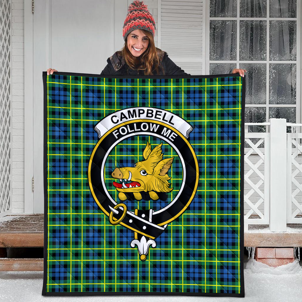 campbell-of-breadalbane-ancient-tartan-quilt-with-family-crest