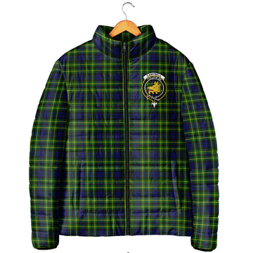 Campbell of Breadalbane Modern Tartan Padded Jacket with Family Crest