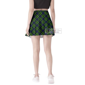 Campbell of Breadalbane Modern Tartan Women's Plated Mini Skirt