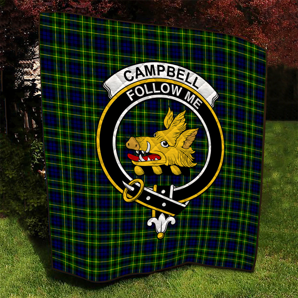 campbell-of-breadalbane-modern-tartan-quilt-with-family-crest