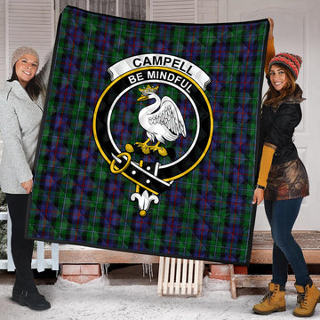 campbell-of-cawdor-tartan-quilt-with-family-crest
