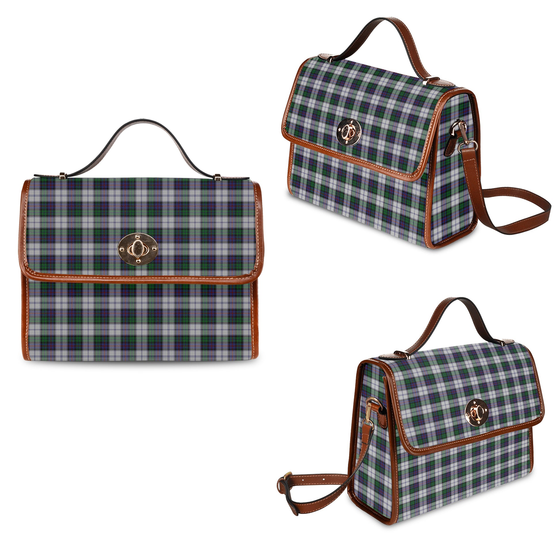 campbell-of-cawdor-dress-tartan-leather-strap-waterproof-canvas-bag