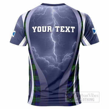 Campbell Scotland Football Tartan T-Shirt Scotland On Tour Trophy Style