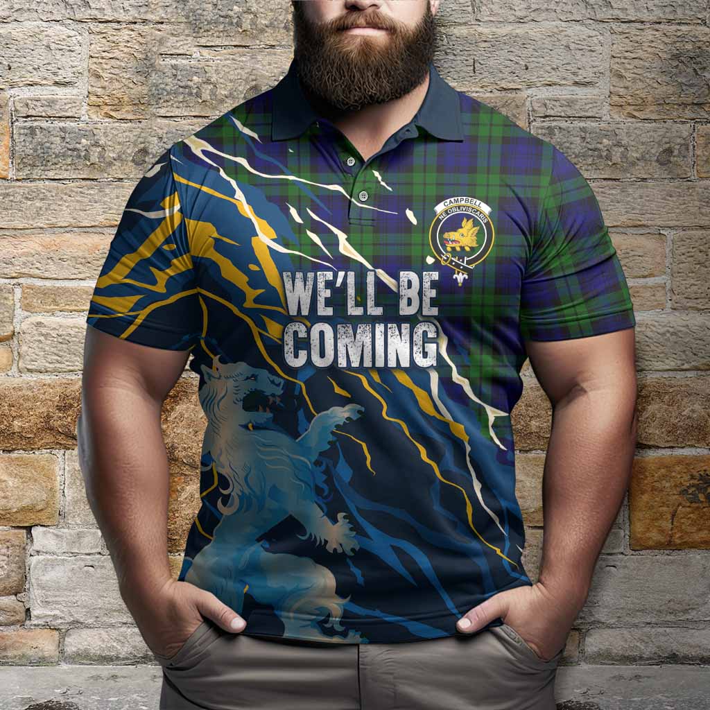 Campbell Scotland Tartan Polo Shirt WC2026 Football - We'll Be Coming