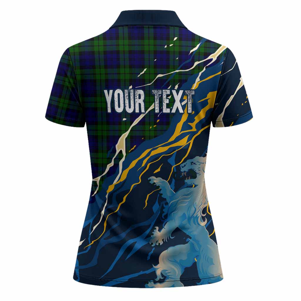 Campbell Scotland Tartan Women Polo Shirt WC2026 Football - We'll Be Coming