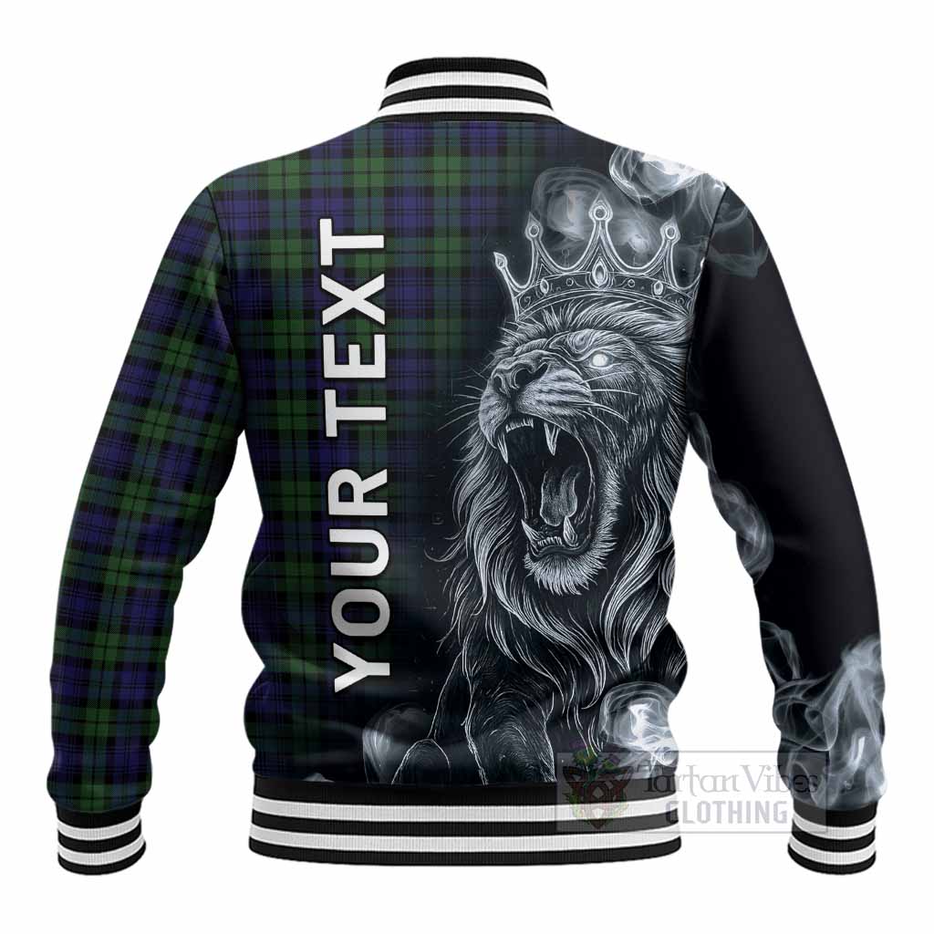 Campbell Tartan Baseball Jacket Roaring Lion Heritage