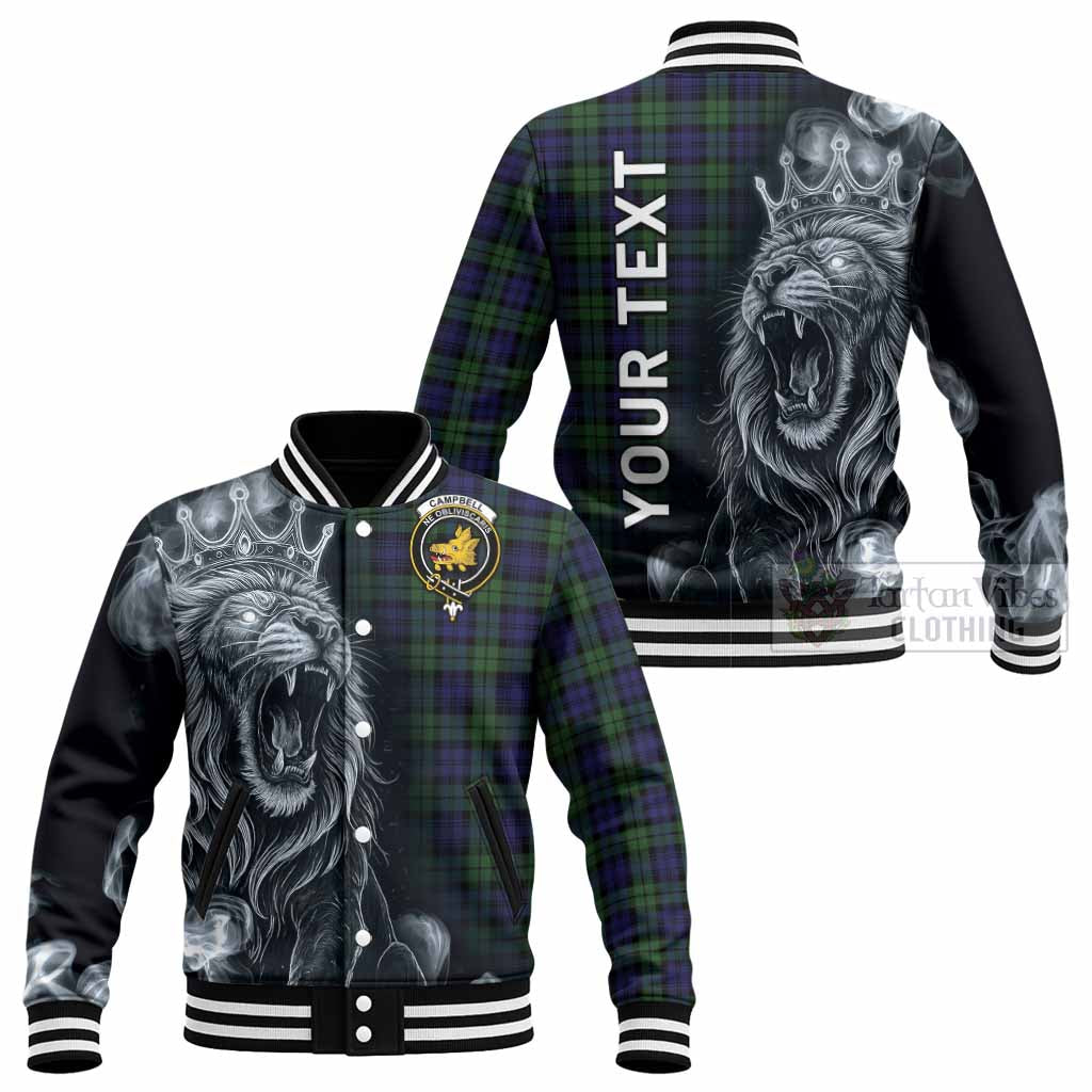 Campbell Tartan Baseball Jacket Roaring Lion Heritage