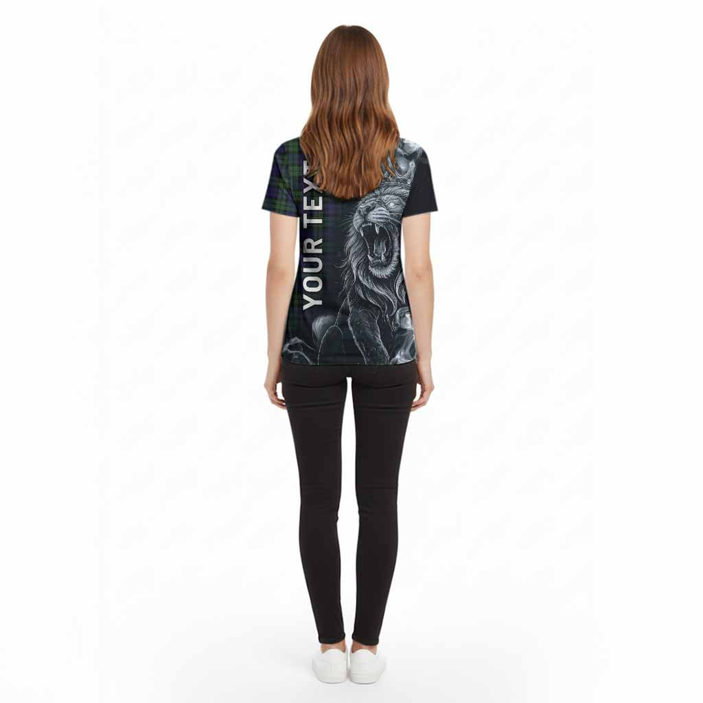 Campbell Tartan Cotton T-shirt Roaring Lion Heritage