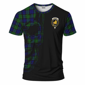 Campbell Tartan Crest T-Shirt Scottish To The Bone