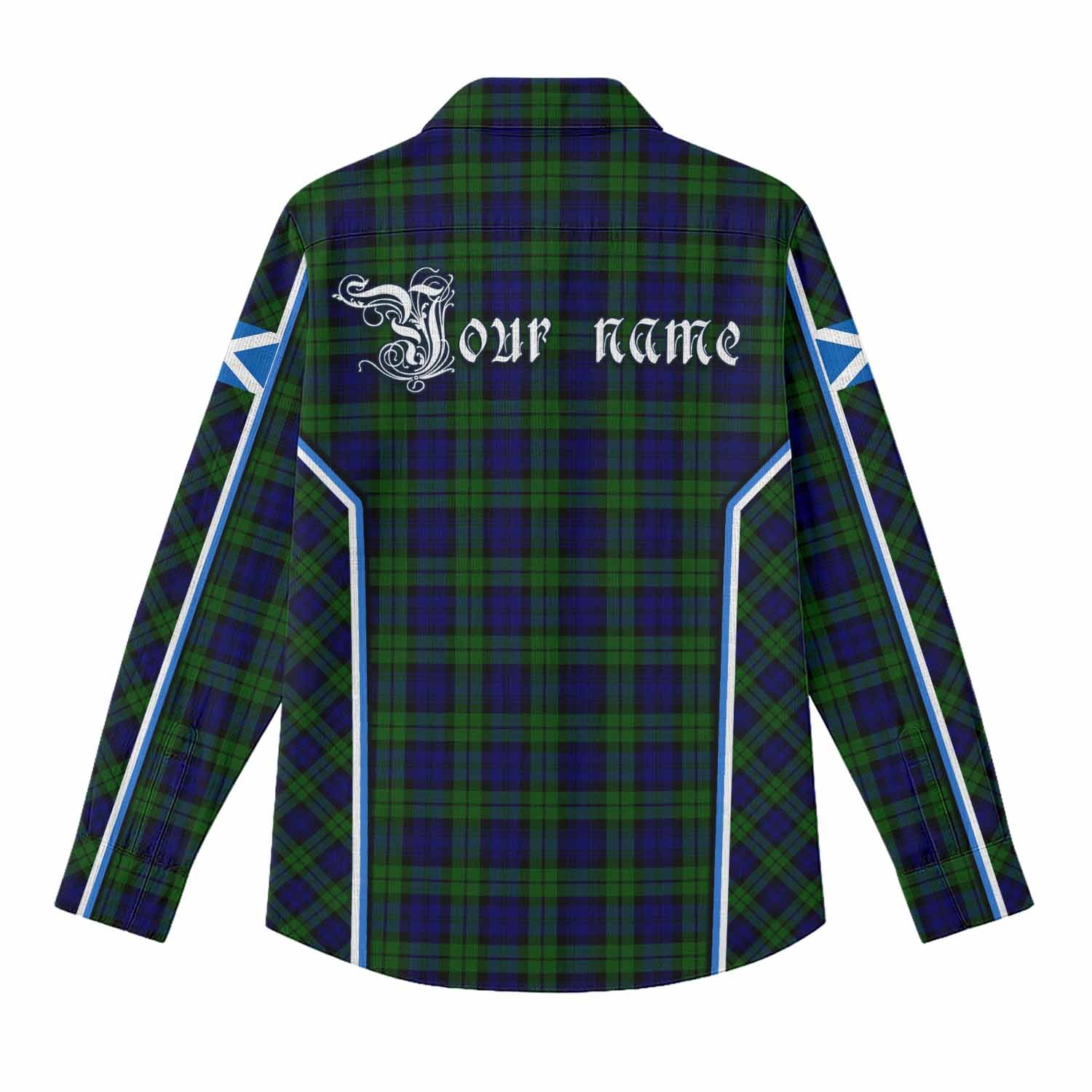 Campbell Tartan Crest Women Casual Shirt Scotland Coat of Arm Flag Style - Tartan Vibes Clothing
