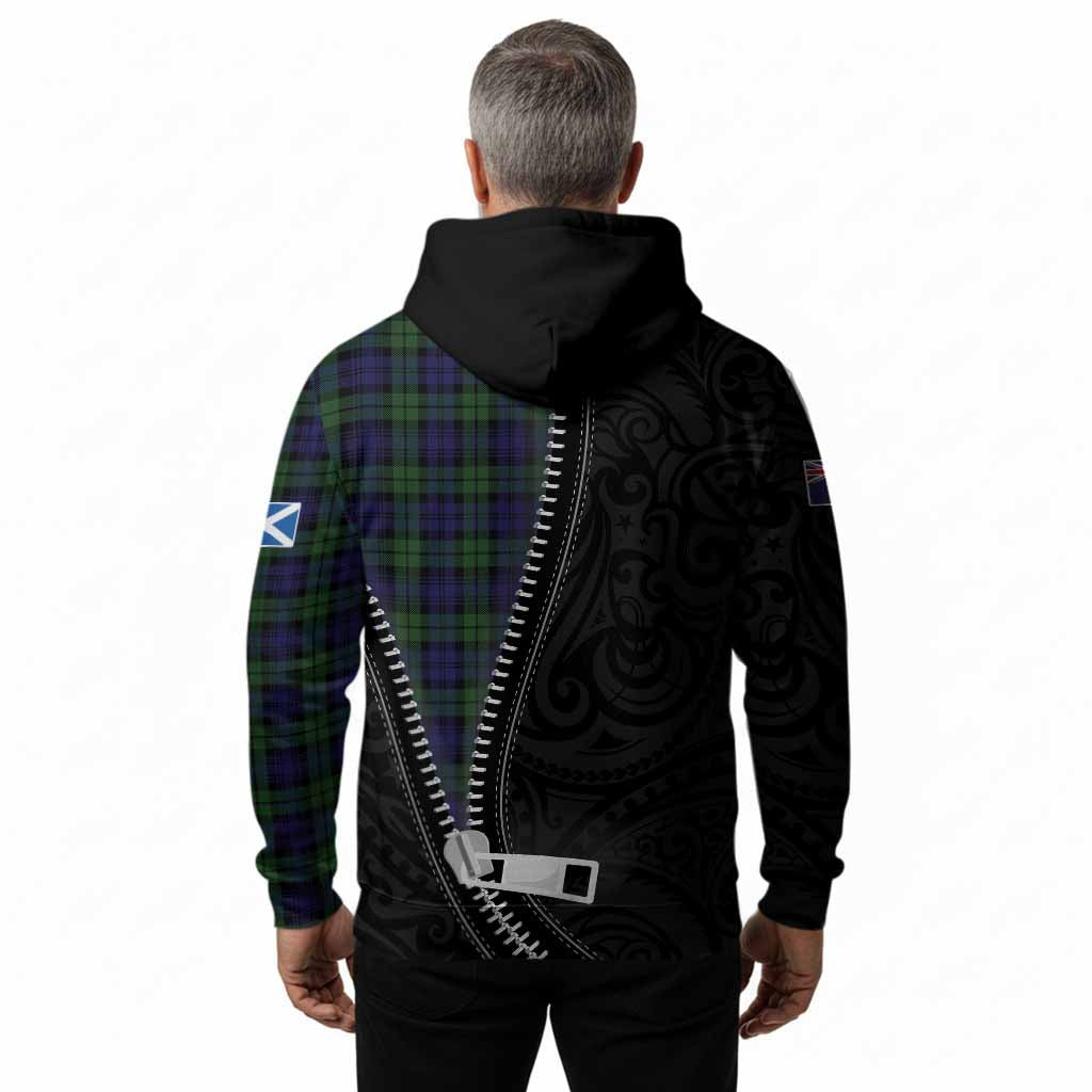 Campbell Tartan Hoodie New Zealand Pattern Unique Zipper Stylized
