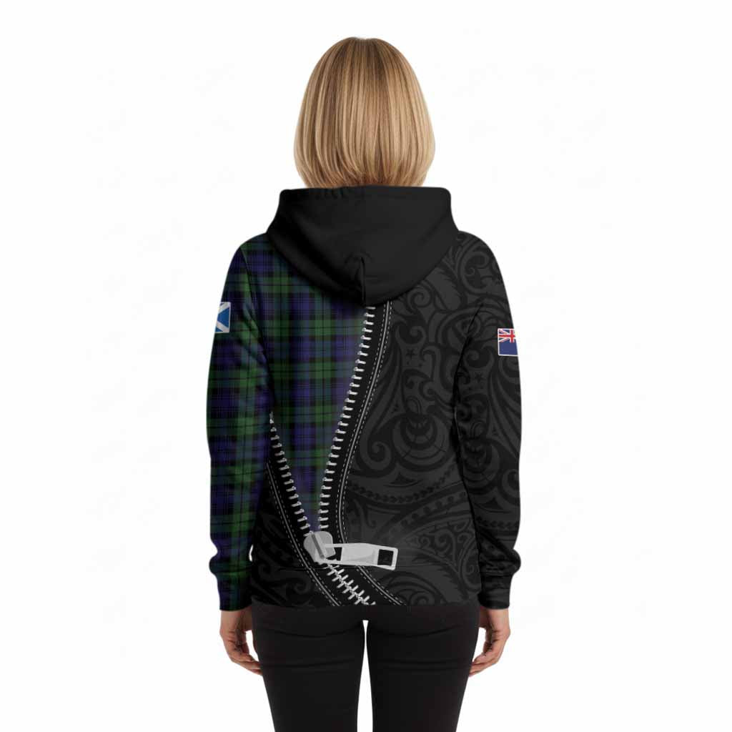 Campbell Tartan Hoodie New Zealand Pattern Unique Zipper Stylized