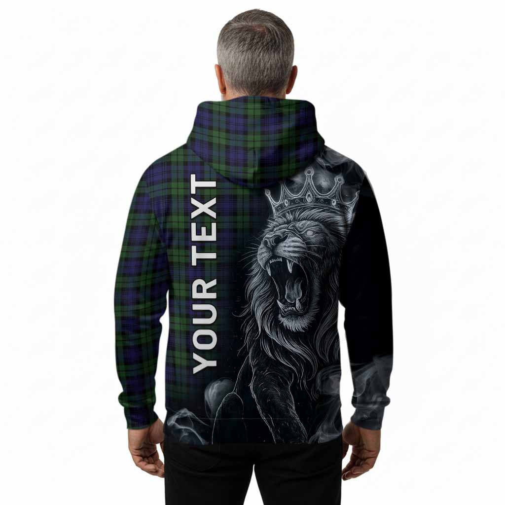 Campbell Tartan Hoodie Roaring Lion Heritage