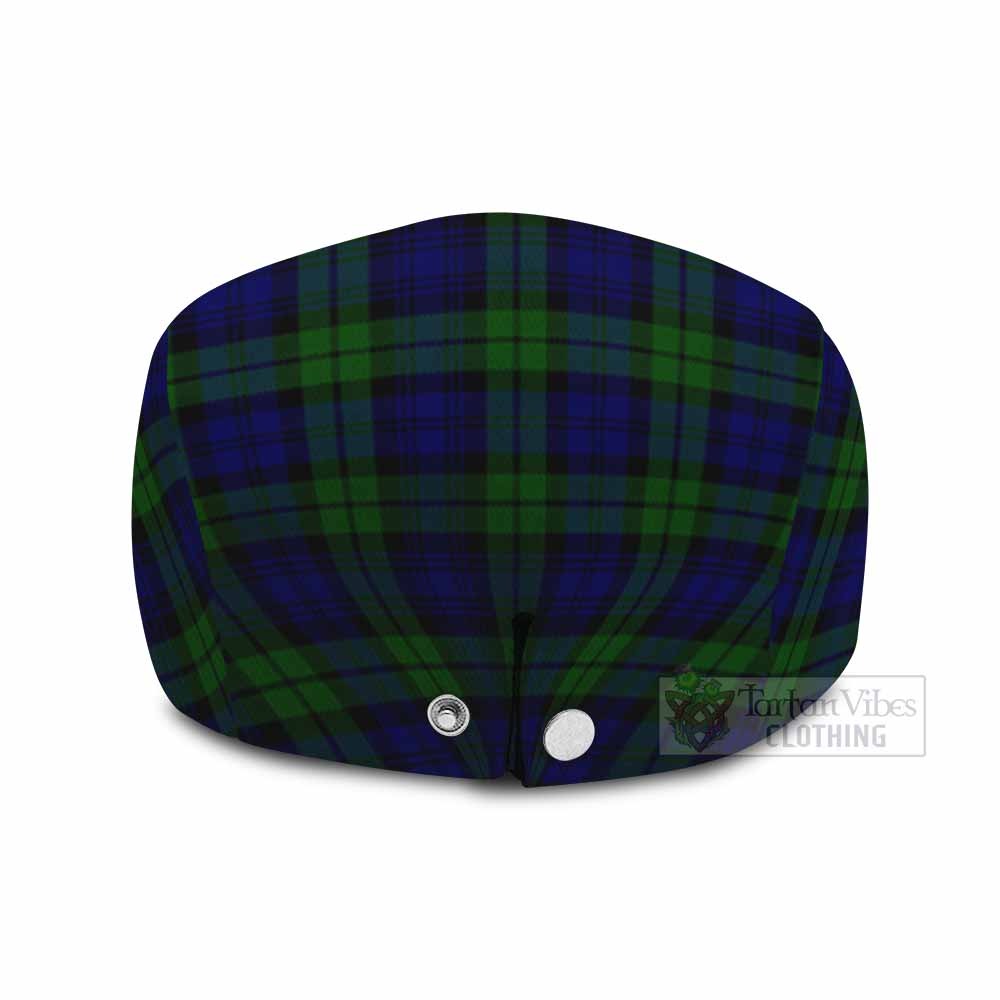 Campbell Tartan Jeff Cap, Tartan Flat Cap