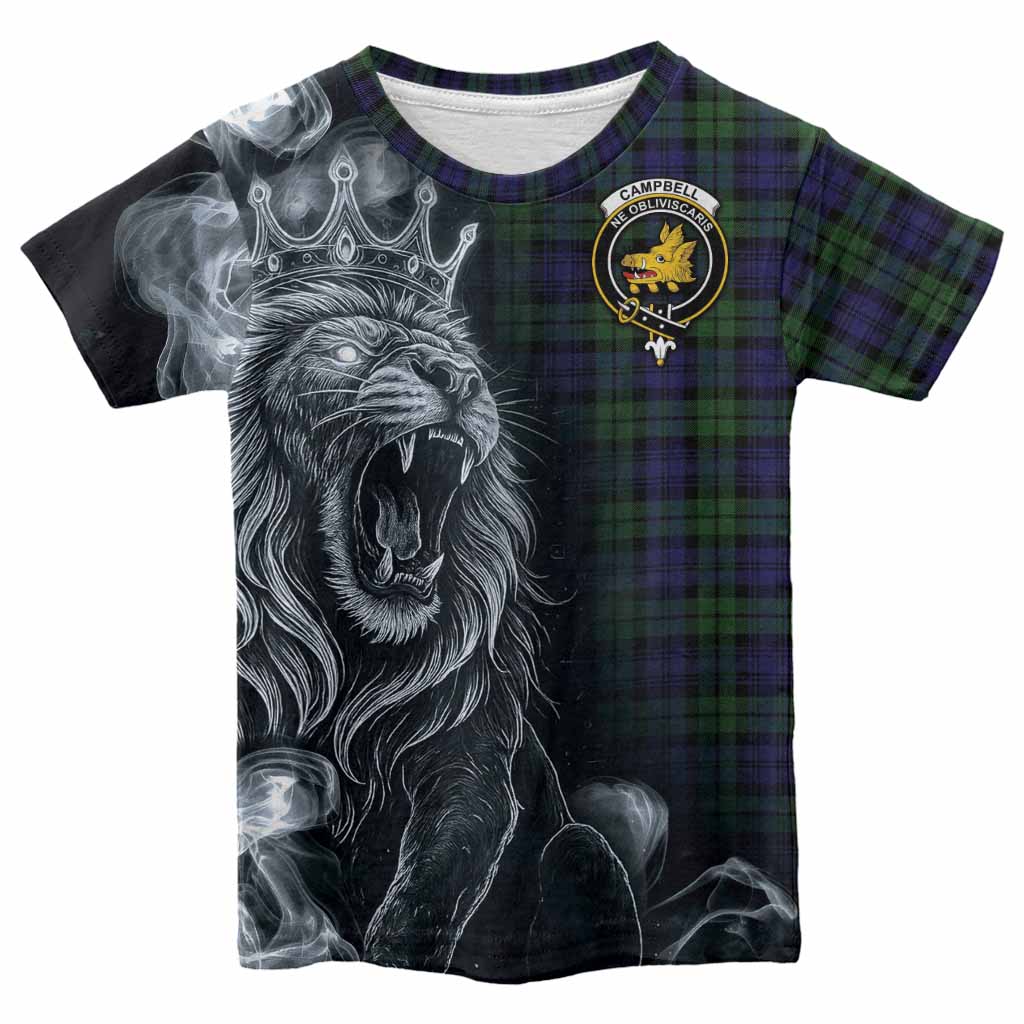 Campbell Tartan Kid T-shirt Roaring Lion Heritage