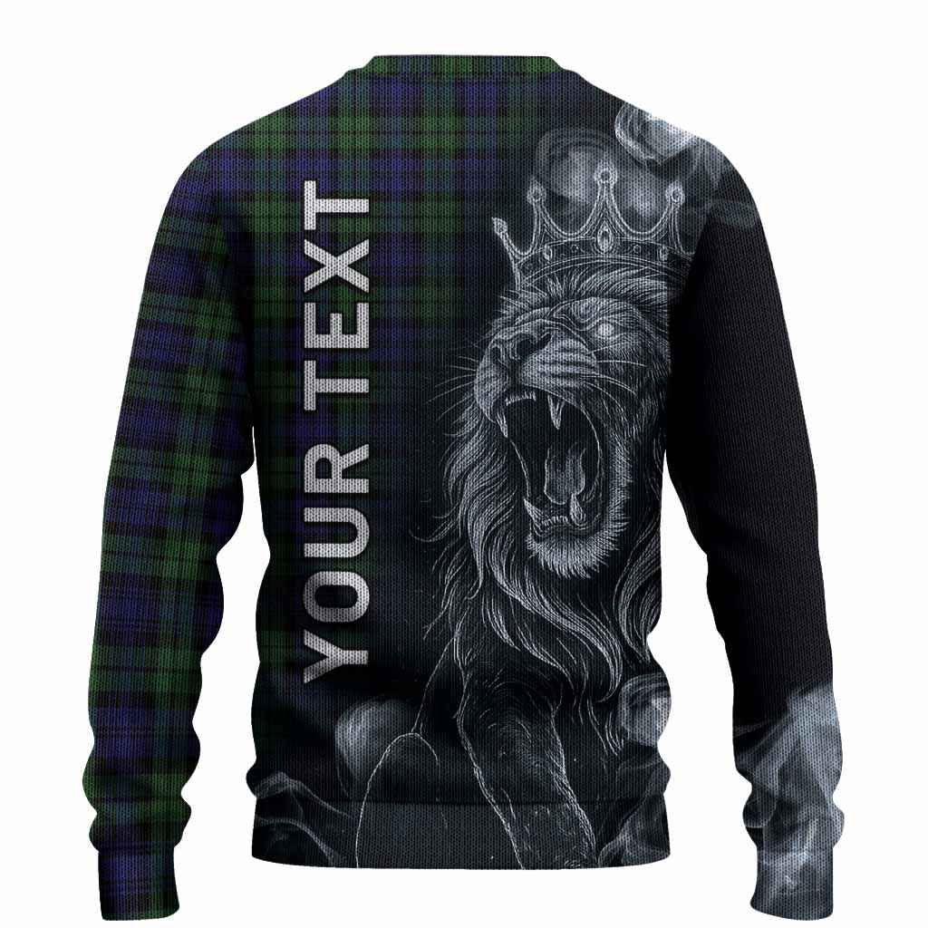 Campbell Tartan Knitted Sweater Roaring Lion Heritage