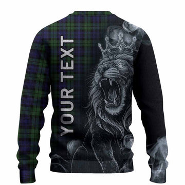 Campbell Tartan Knitted Sweater Roaring Lion Heritage