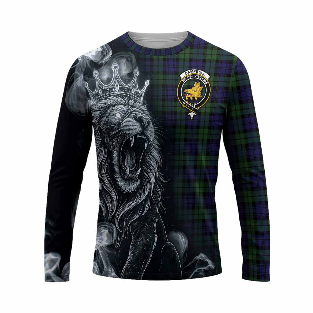 Campbell Tartan Long Sleeve T-Shirt Roaring Lion Heritage