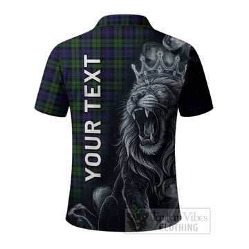 Campbell Tartan Polo Shirt Roaring Lion Heritage