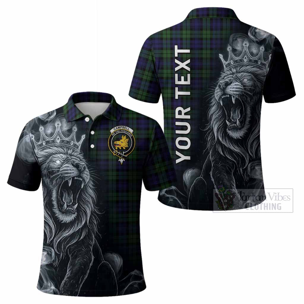 Campbell Tartan Polo Shirt Roaring Lion Heritage