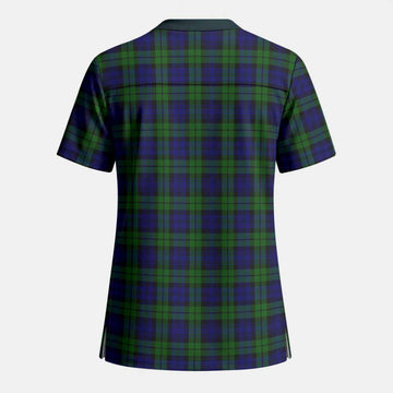 Campbell Tartan Scrub Top - Tartan Vibes Clothing