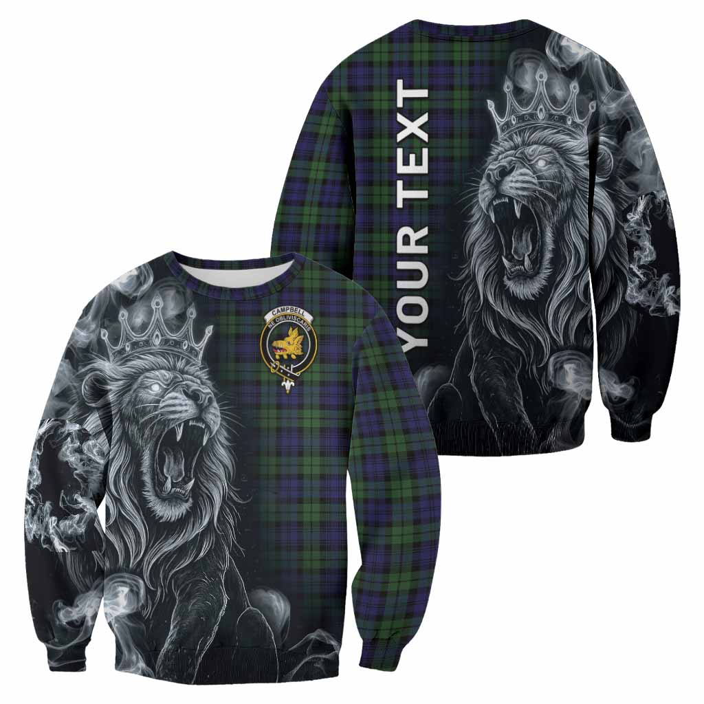 Campbell Tartan Sweatshirt Roaring Lion Heritage