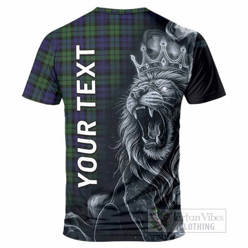 Campbell Tartan T-Shirt Roaring Lion Heritage