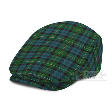 Campbell of Loudoun Tartan Jeff Cap, Tartan Flat Cap