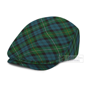 Campbell of Loudoun Tartan Jeff Cap, Tartan Flat Cap Cross Style