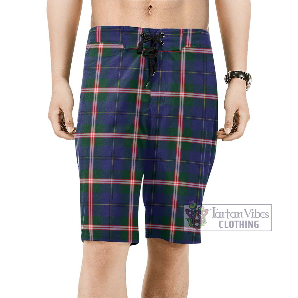 Canadian Centennial Canada Tartan Men's Board Shorts Men - Tartan Vibes Clothing
