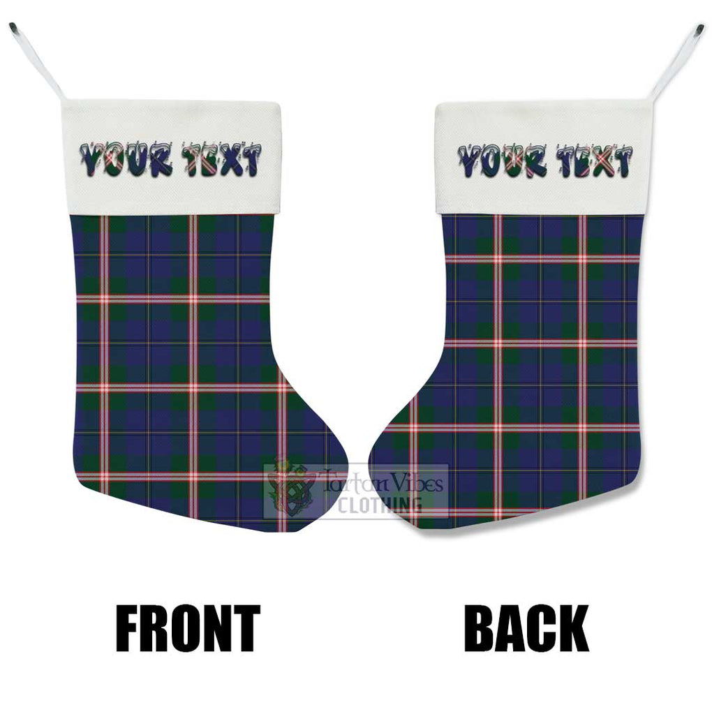 Canadian Centennial Canada Tartan Christmas Stocking with Personalized Text - Tartan Vibes Clothing