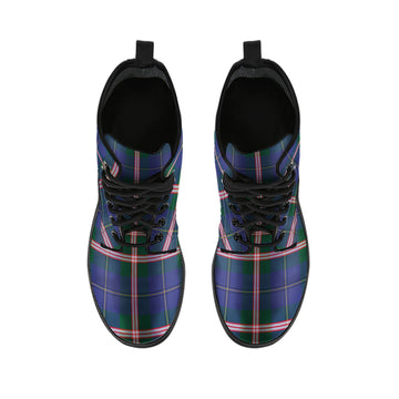 Canadian Centennial Canada Tartan Leather Boots
