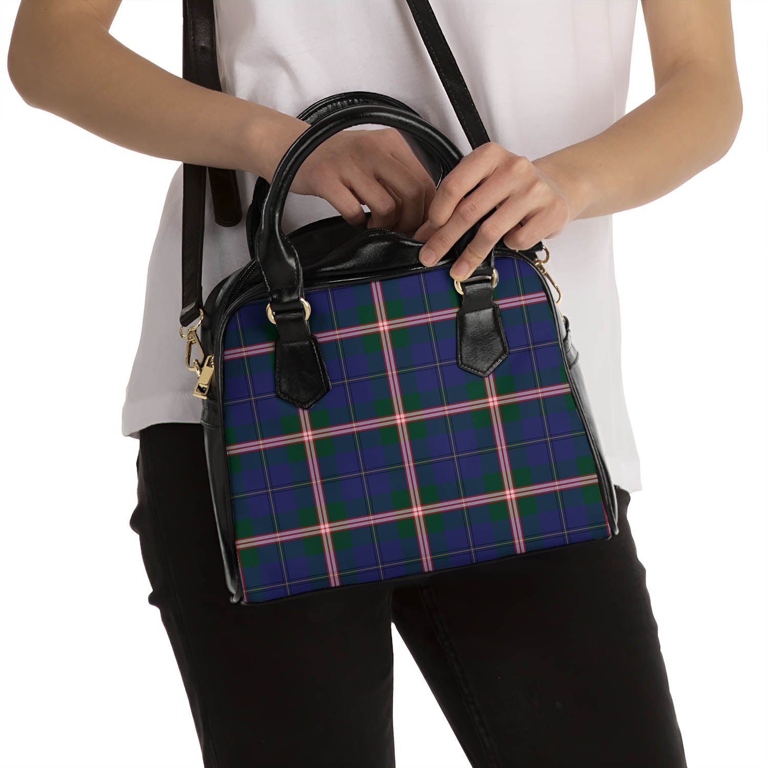 Canadian Centennial Canada Tartan Shoulder Handbags - Tartanvibesclothing