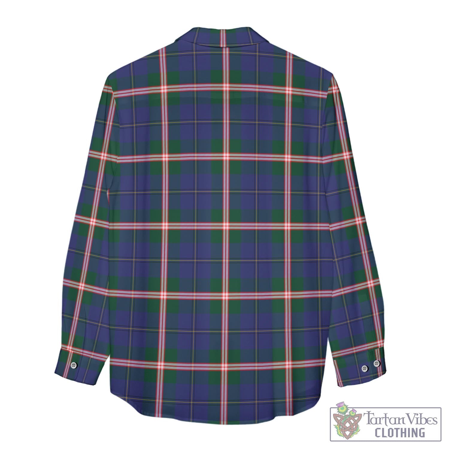 Canadian Centennial Canada Tartan Women's Casual Shirt - Tartan Vibes Clothing