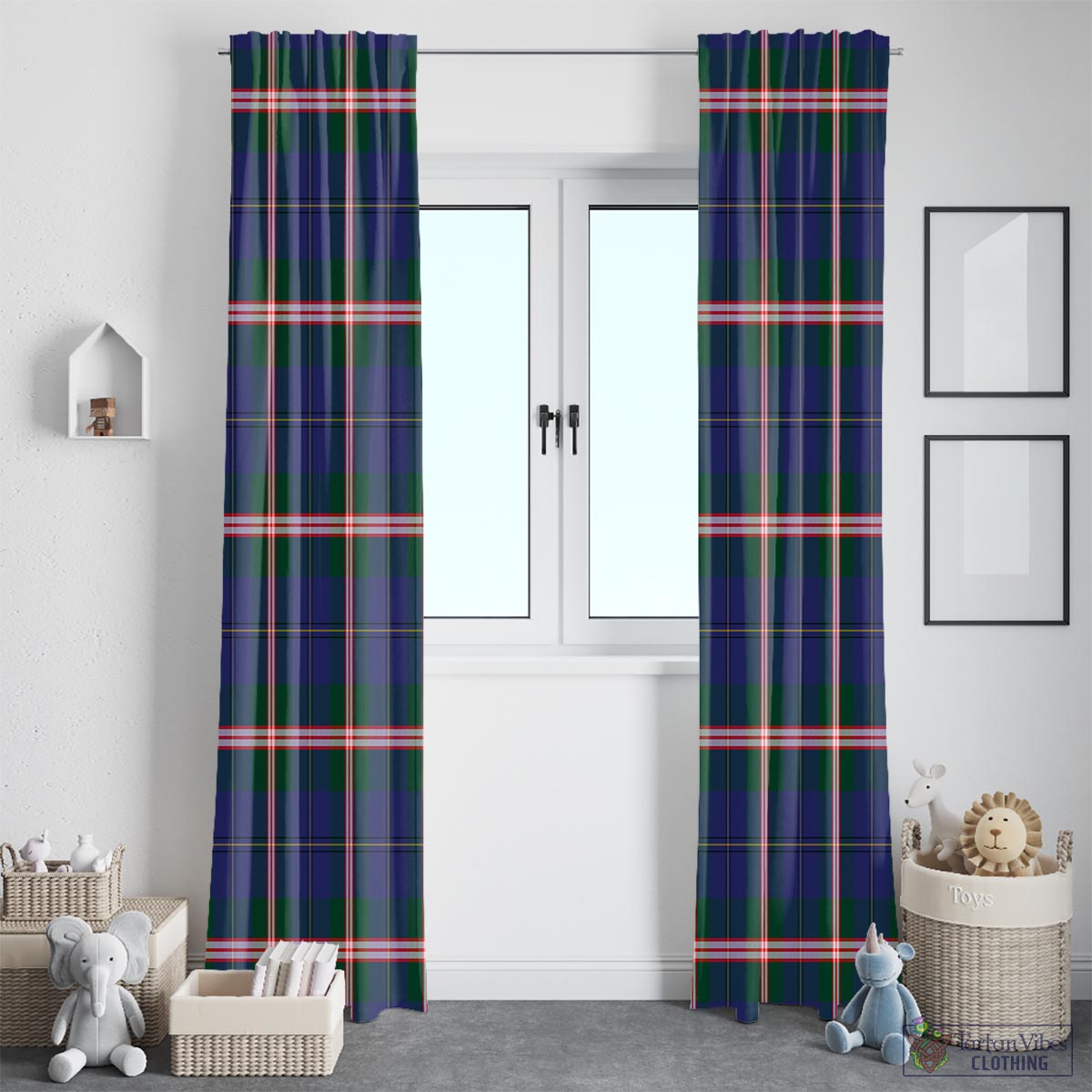 Canadian Centennial Canada Tartan Window Curtain