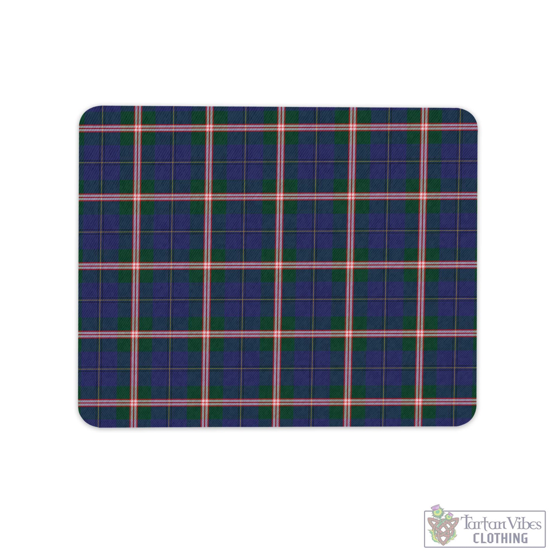Tartan Vibes Clothing Canadian Centennial Canada Tartan Mouse Pad