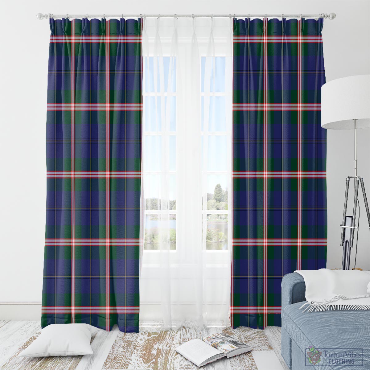 Canadian Centennial Canada Tartan Window Curtain