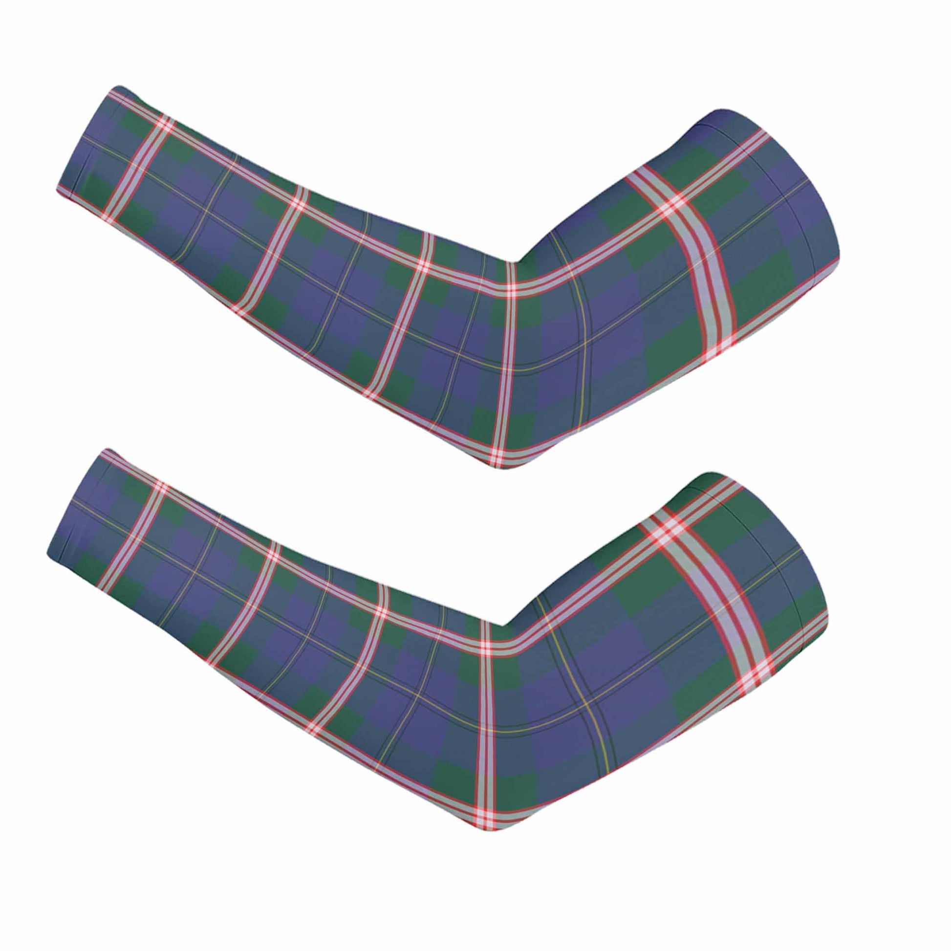 Canadian Centennial Canada Tartan Arm Sleeves - Tartan Vibes Clothing