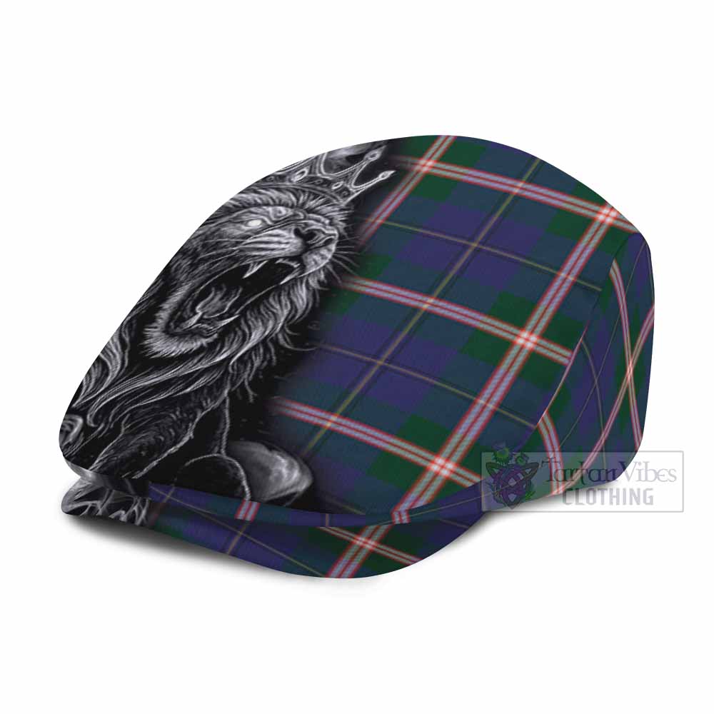 Canadian Centennial Canada Tartan Flat Cap, Jeff Cap Roaring Lion Heritage