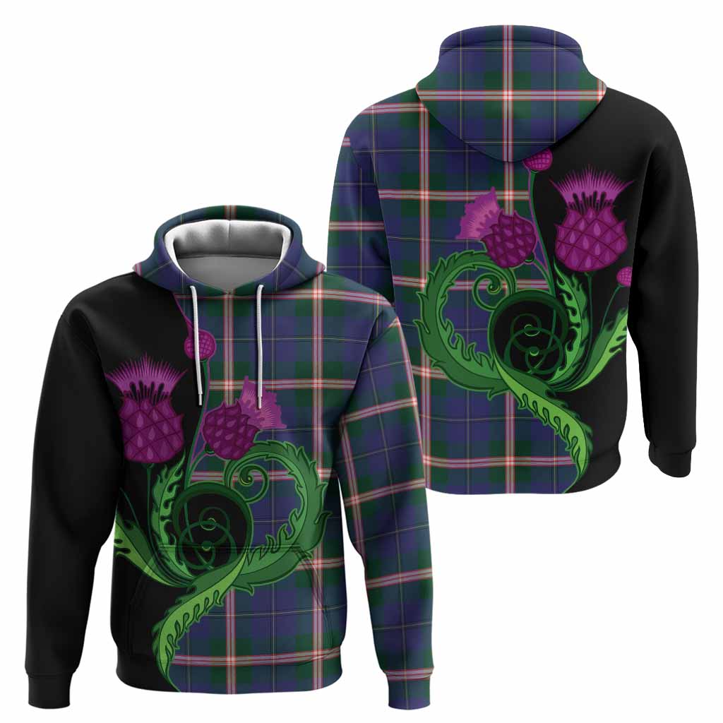 Canadian Centennial Canada Tartan Hoodie Traditional Scottish Thistle
