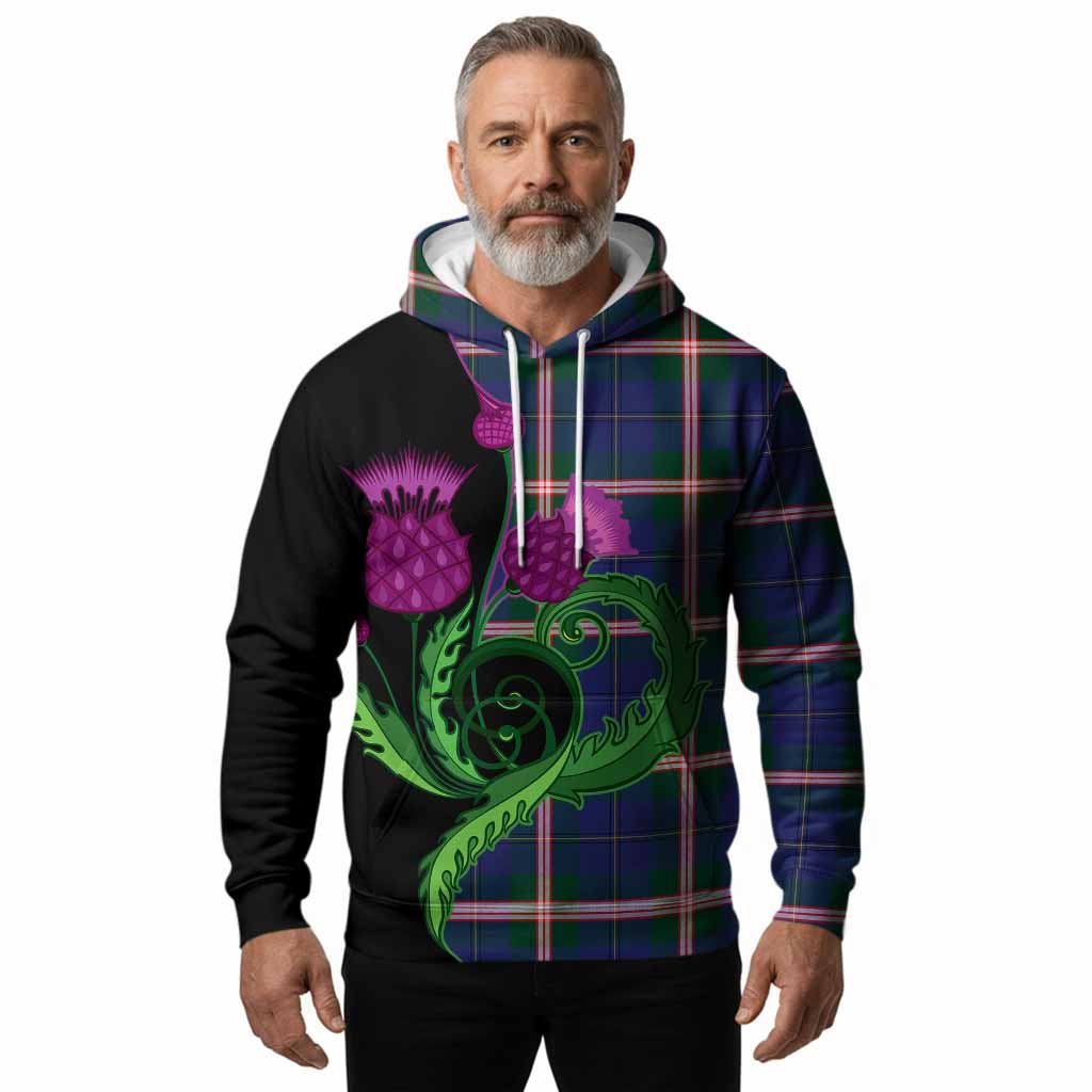 Canadian Centennial Canada Tartan Hoodie Traditional Scottish Thistle