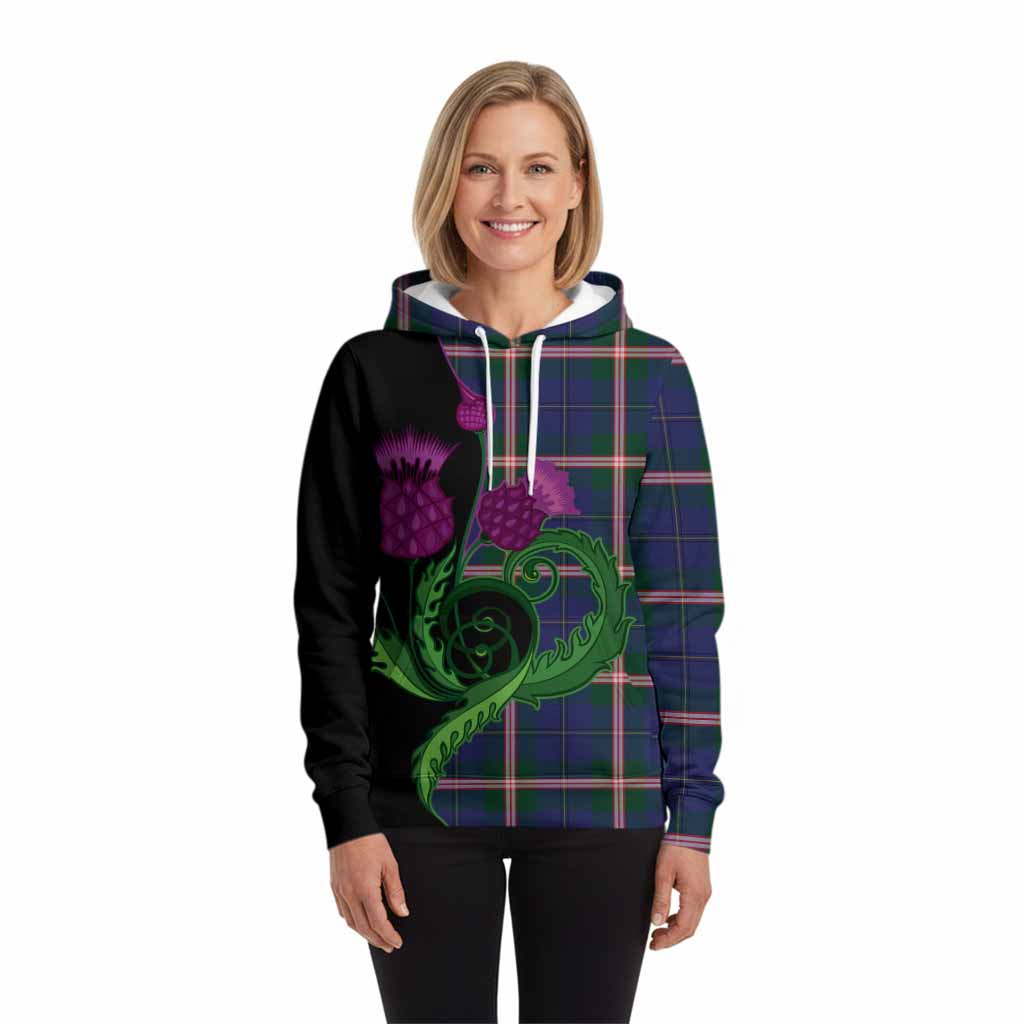 Canadian Centennial Canada Tartan Hoodie Traditional Scottish Thistle