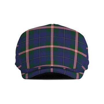 Canadian Centennial Canada Tartan Jeff Cap, Tartan Flat Cap
